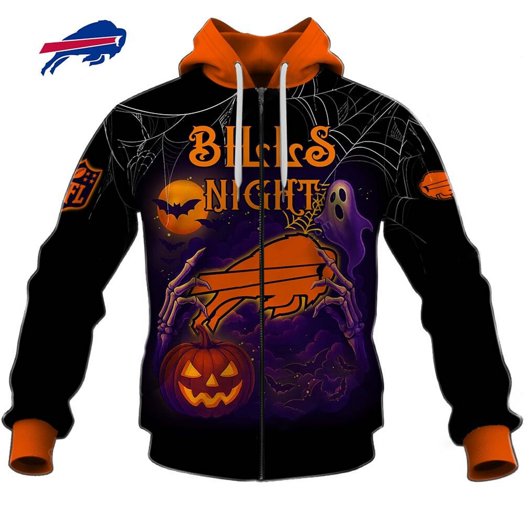 BUF X NFL Halloween Night 3D Shirt