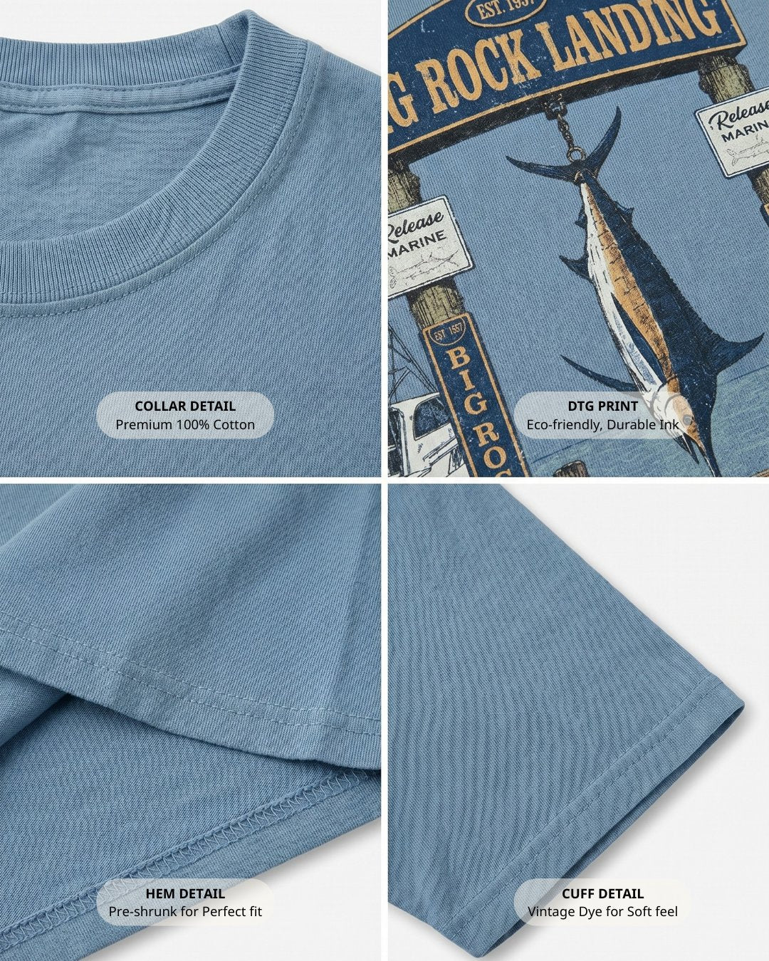 Big Rock Landing T-shirt Secondary image