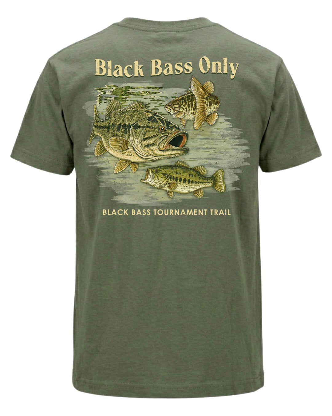 Black Bass Tournament Trail T-shirt Main image