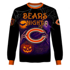 CHI X NFL Halloween Night 3D Shirt