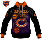 CHI X NFL Halloween Night 3D Shirt