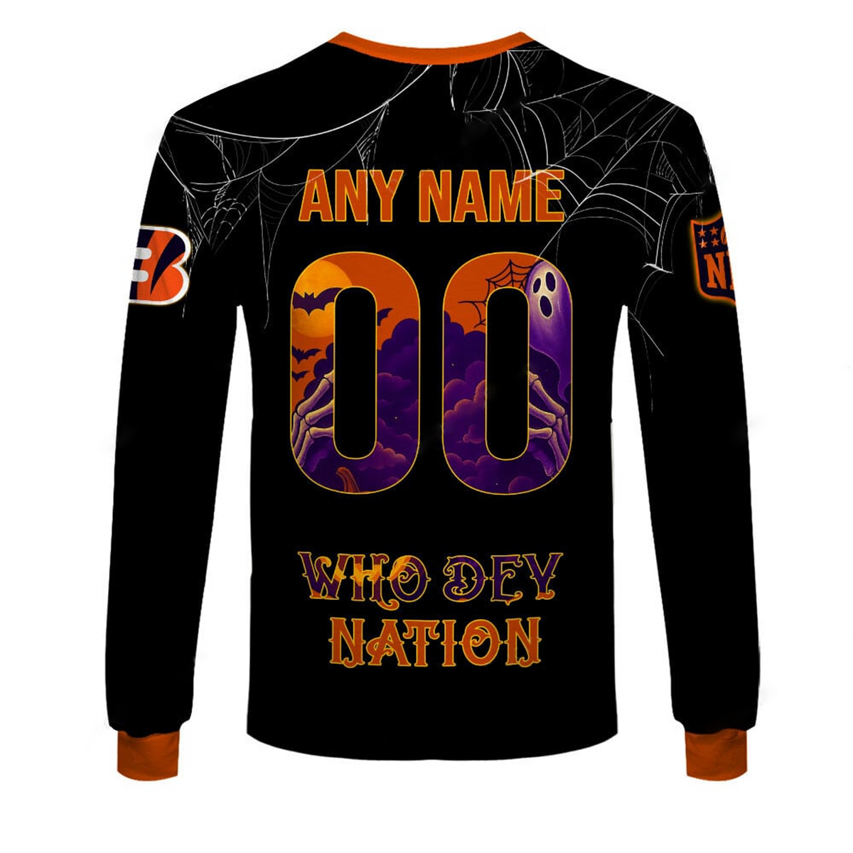 CIN X NFL Halloween Night 3D Shirt