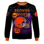 CLE X NFL Halloween Night 3D Shirt
