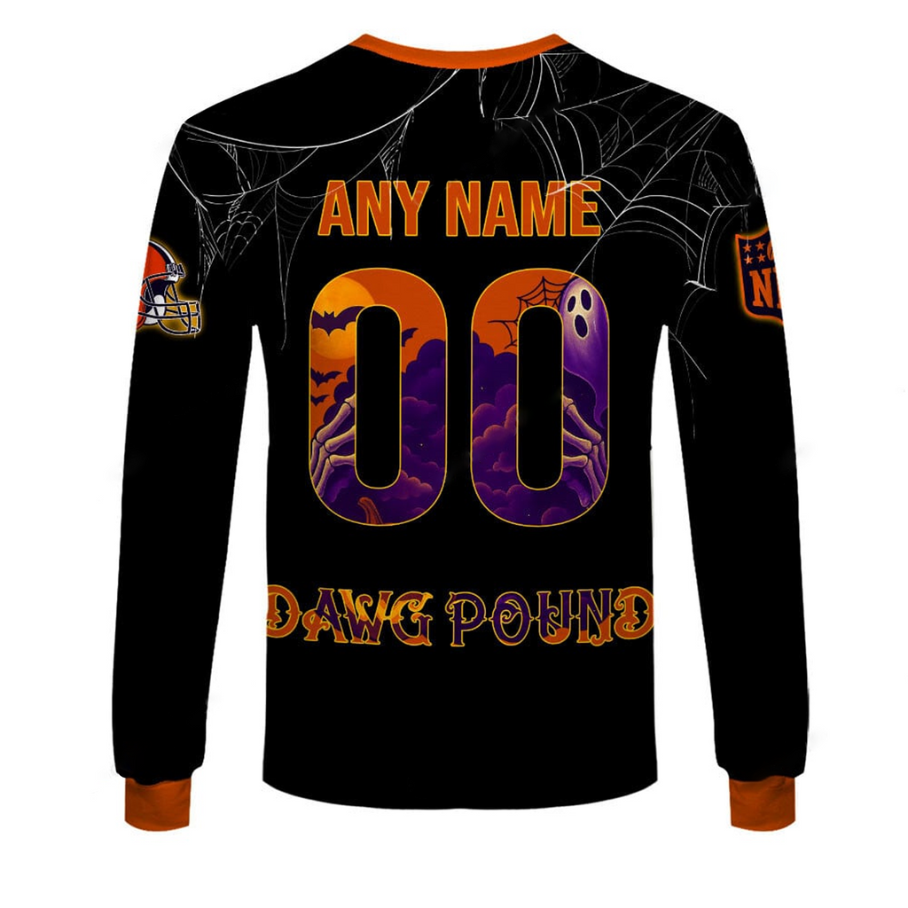 CLE X NFL Halloween Night 3D Shirt