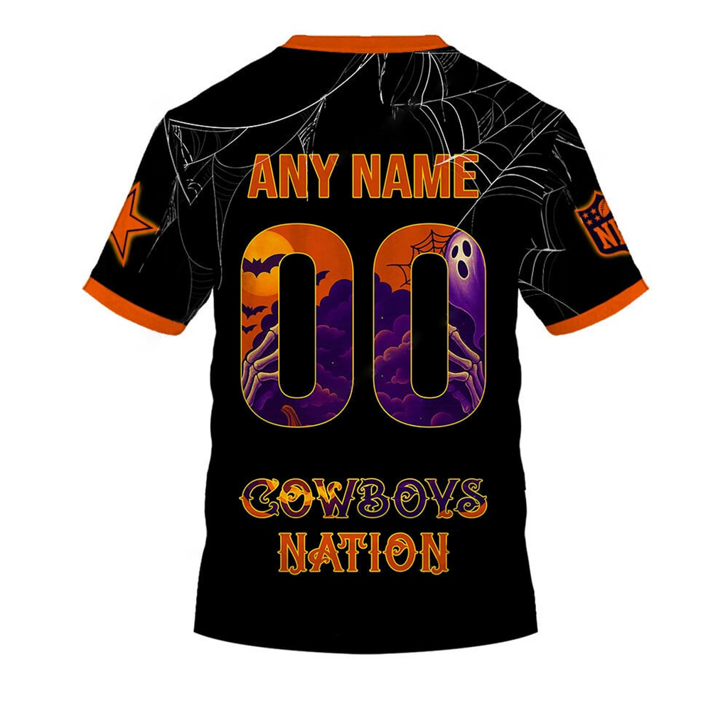 DAL X NFL Halloween Night 3D Shirt