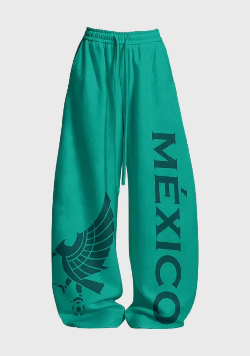 Mexico National Soccer Team Tops & Elasticated Trousers Two-Piece Set