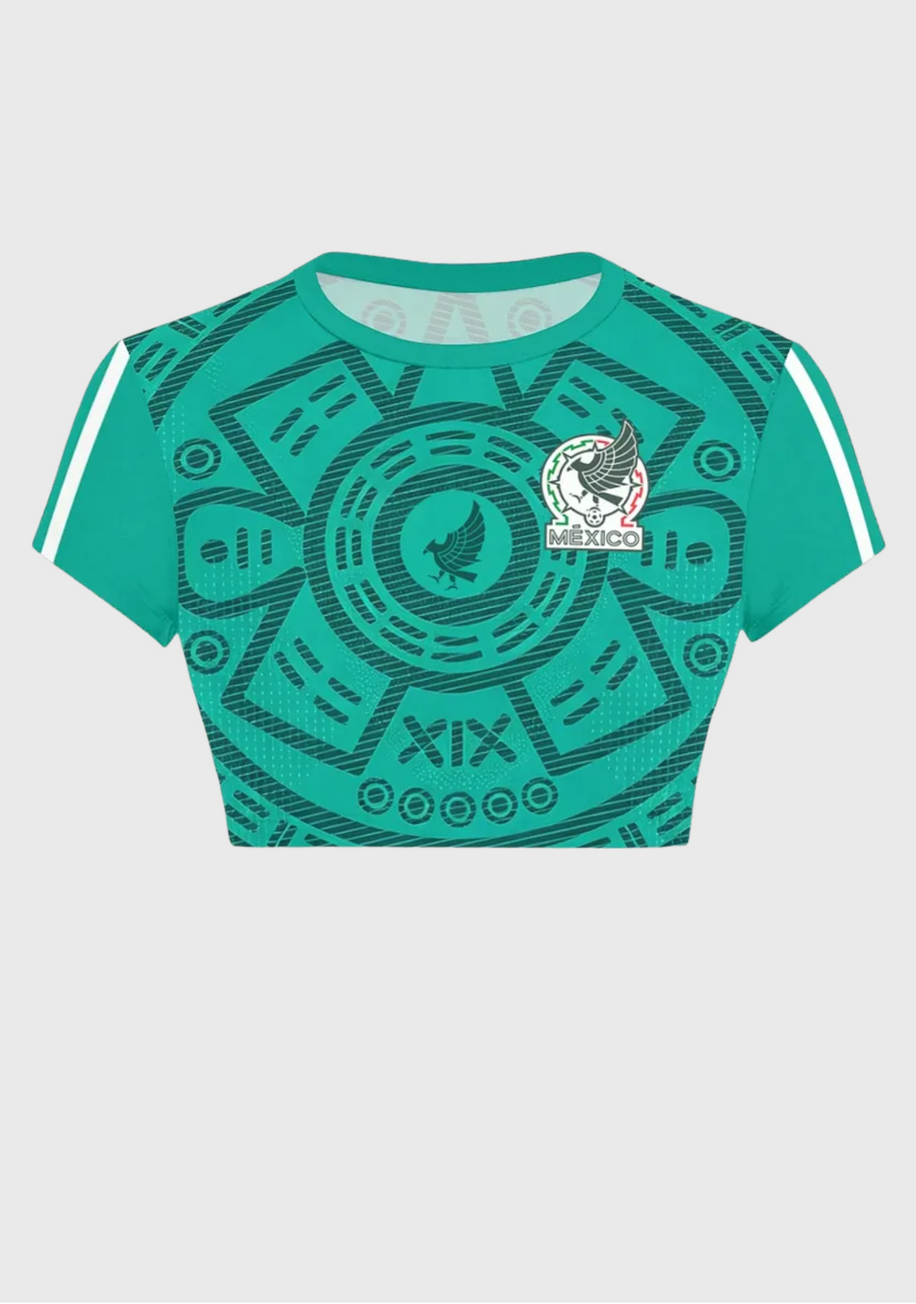 Mexico National Soccer Team Tops & Elasticated Trousers Two-Piece Set