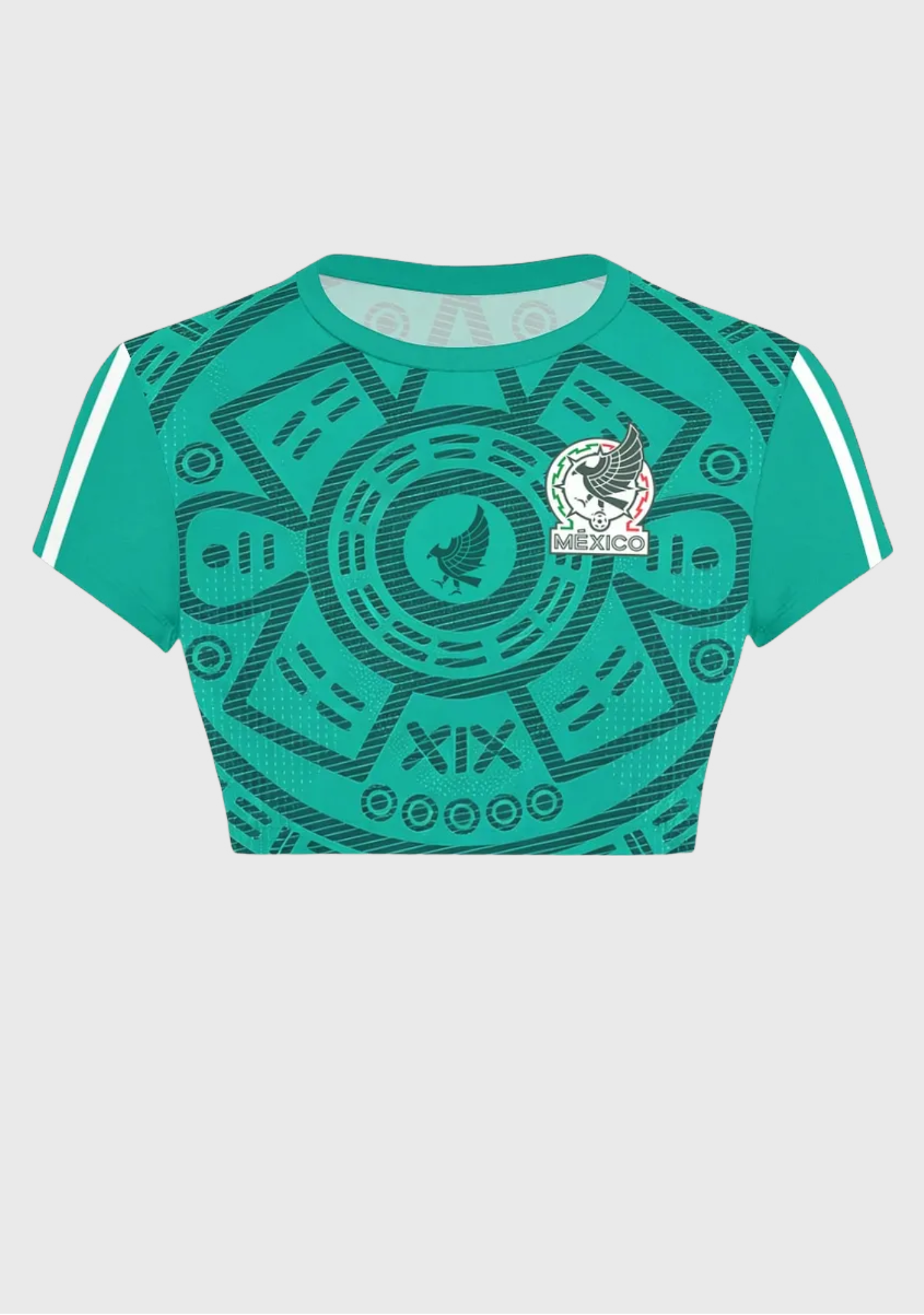 Mexico National Soccer Team Tops & Elasticated Trousers Two-Piece Set