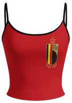 Royal Belgian FA Slim Fit Casual Camisole Tops & Elasticated Trousers Two-Piece Set