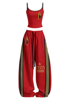 Royal Belgian FA Slim Fit Casual Camisole Tops & Elasticated Trousers Two-Piece Set