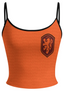 Netherlands KNVB Lion Ribbed Fan Tops & Elasticated Trousers Two-Piece Set