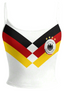 Germany DFB Flag Argyle Check Fan Tops & Elasticated Trousers Two-Piece Set