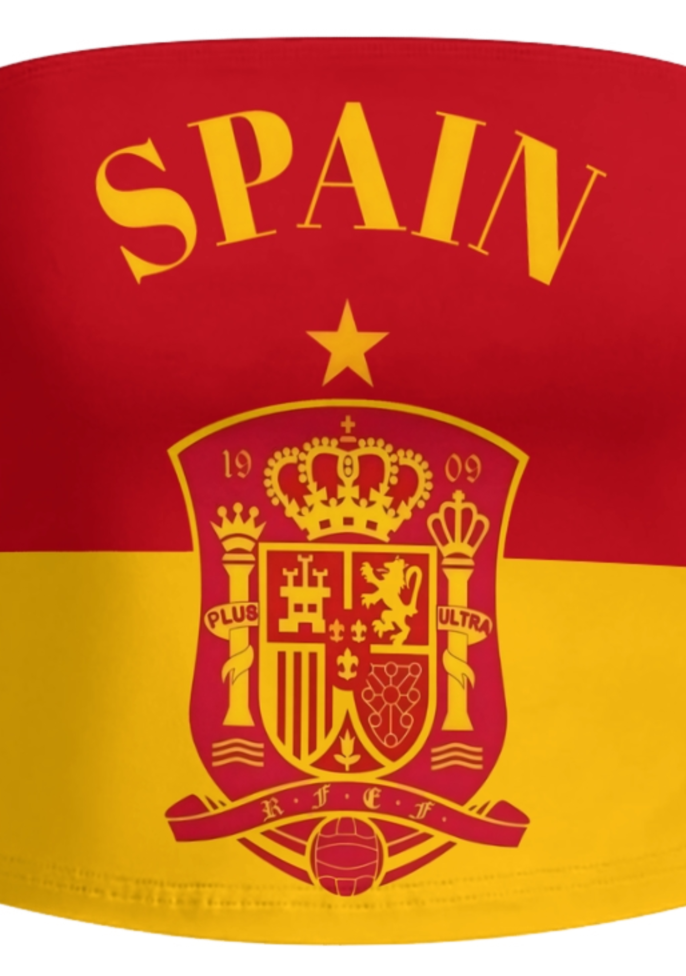 Spain SPAIN Letter Royal Crest Tops & Elasticated Trousers Two-Piece Set