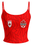 Canada Geometric Maple Leaf Tops & Elasticated Trousers Two-Piece Set
