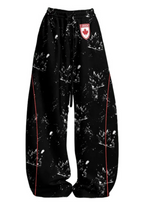 Canada Maple Leaf Splash Tops & Elasticated Trousers Two-Piece Set