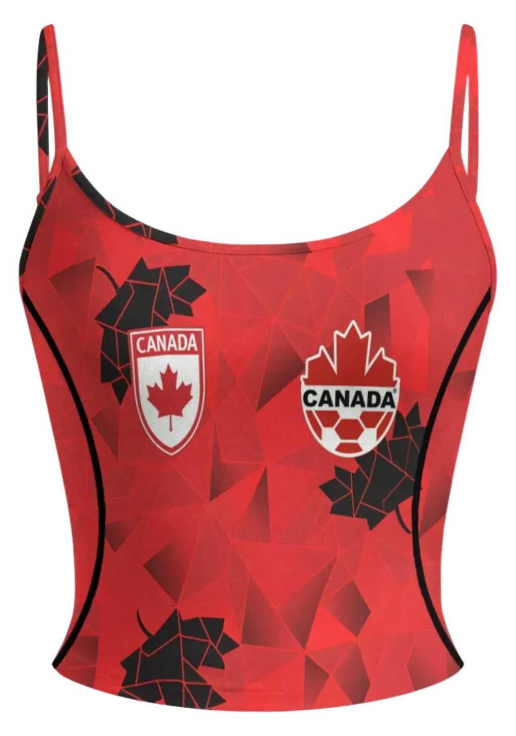 Canada Maple Leaf Tops & Elasticated Trousers Two-Piece Set