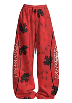 Canada Maple Leaf Tops & Elasticated Trousers Two-Piece Set