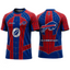 Spider Web Print Buffalo Bills Printed T-Shirt