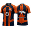 Spider Web Print Denver Broncos Printed T-Shirt