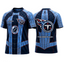 Spider Web Tennessee Titans Printed T-Shirt
