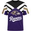 Baltimore Ravens Retro V‑Chevron Color Block Men's Short‑Sleeve NFL Fan T‑Shirt