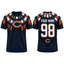 Chicago Bears Shoulder Burst Radiant Print Men's Short‑Sleeve NFL Fan T‑Shirt
