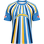 Los Angeles Chargers Radiating Vertical Stripe Print Men's Short‑Sleeve NFL Fan Jersey T‑Shirt