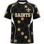 New Orleans Saints Gold Polka Dot Casual Fan T-Shirt