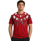Buccaneers Custom Name Number Tie Dye T-Shirt