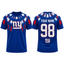 NY Giants Custom Name Number Tie Dye T-Shirt