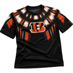 Bengals Custom Name Number Tie Dye Printed T-Shirt