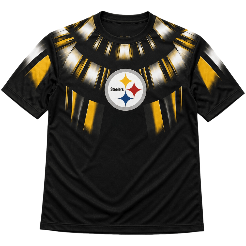 Steelers Custom Name Number Tie Dye Printed T-Shirt