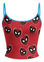 Heart Spider Quote Print Top & Elasticated Trousers Two-Piece Set