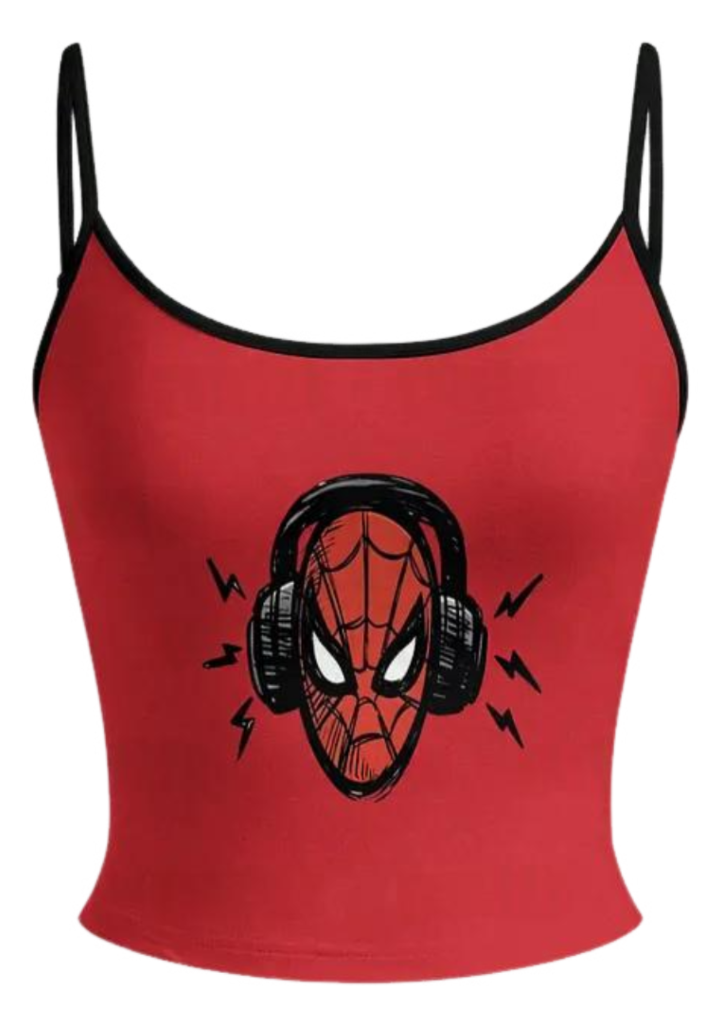 Cute Heart Spider-Man Top & Elasticated Trousers Two-Piece Set