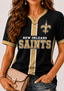 Women New Orleans Saints Game‑Day V‑Neck T‑Shirt