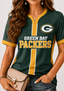 Women Green Bay Packers Game‑Day V‑Neck T‑Shirt