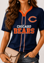 Women Chicago Bears Game‑Day V‑Neck T‑Shirt