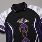 Baltimore Ravens Graphic Raglan Polo Shirt