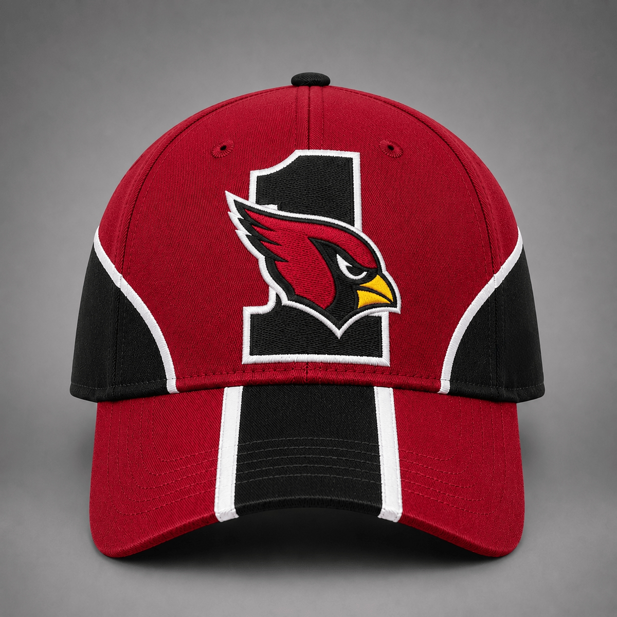 Arizona Cardinals #1 Team Logo Baseball Cap Main image