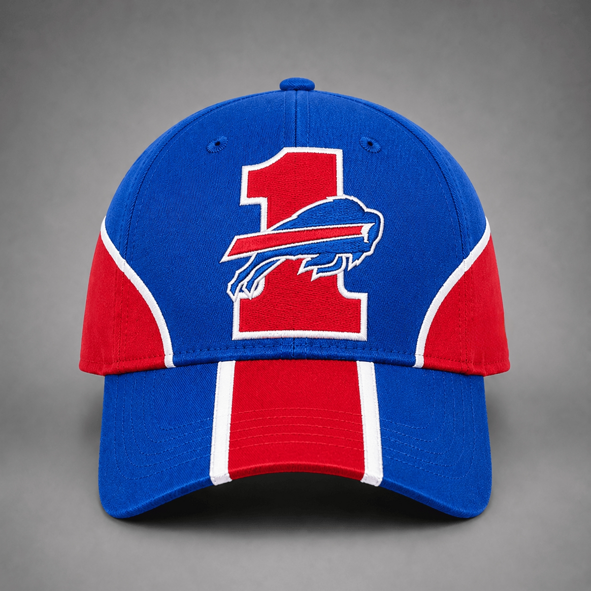 Buffalo Bills #1 Team Logo Baseball Cap