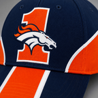Denver Broncos #1 Team Logo Baseball Cap