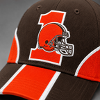 Cleveland Browns #1 Helmet Logo Baseball Cap