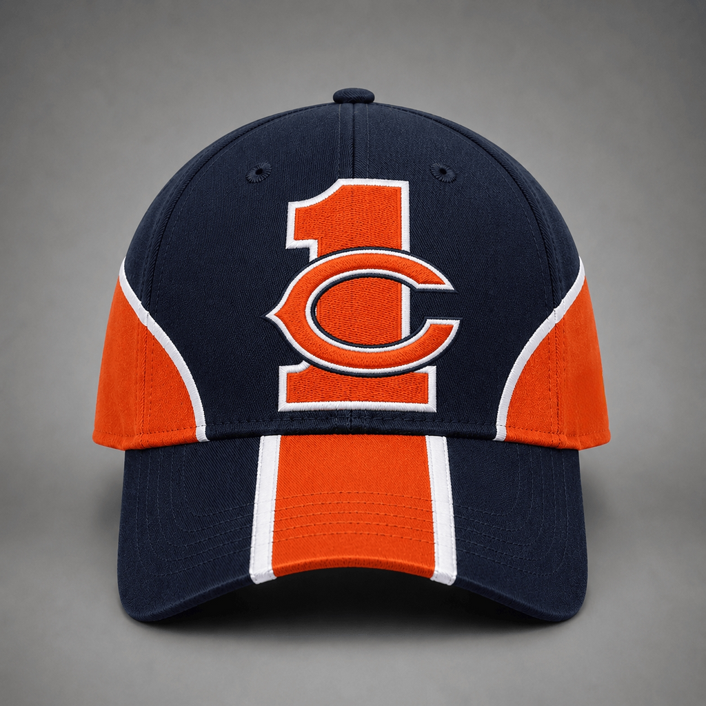 Chicago Bears #1 C Logo Baseball Cap