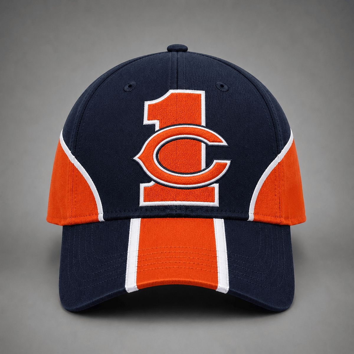 Chicago Bears #1 C Logo Baseball Cap