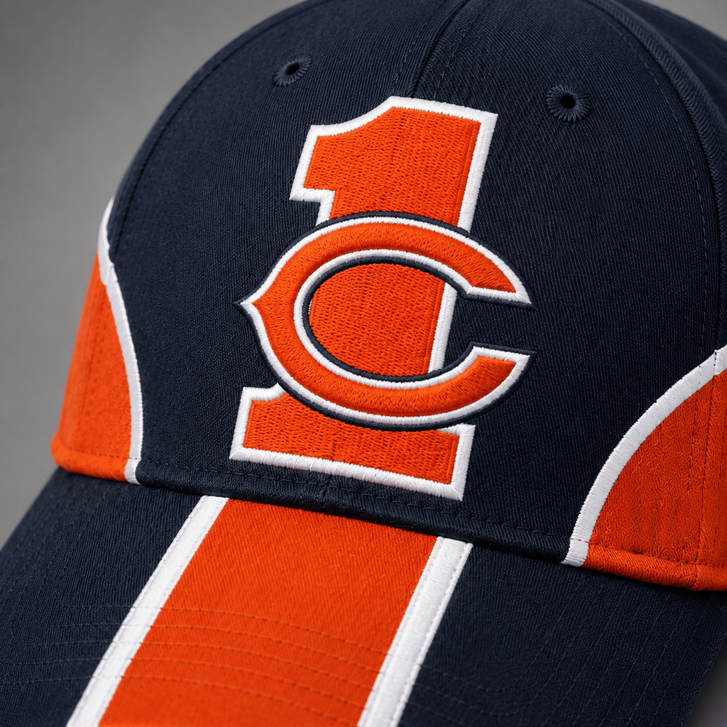 Chicago Bears #1 C Logo Baseball Cap
