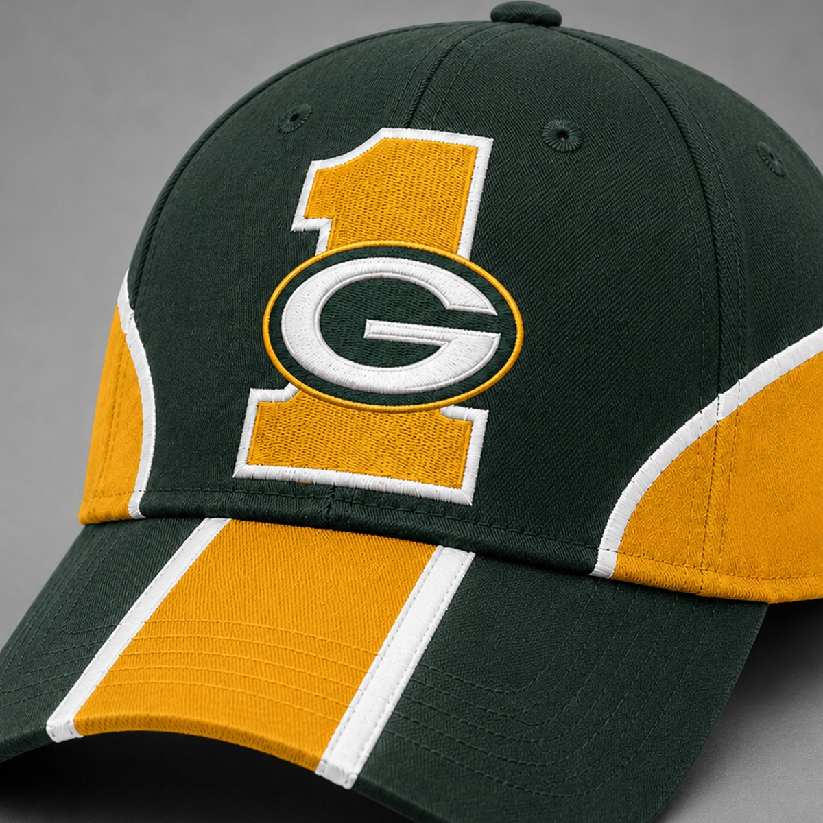 Green Bay Packers #1 G Logo Baseball Cap
