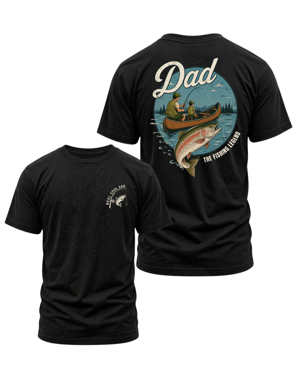 Dad The Fishing Legend T-shirt