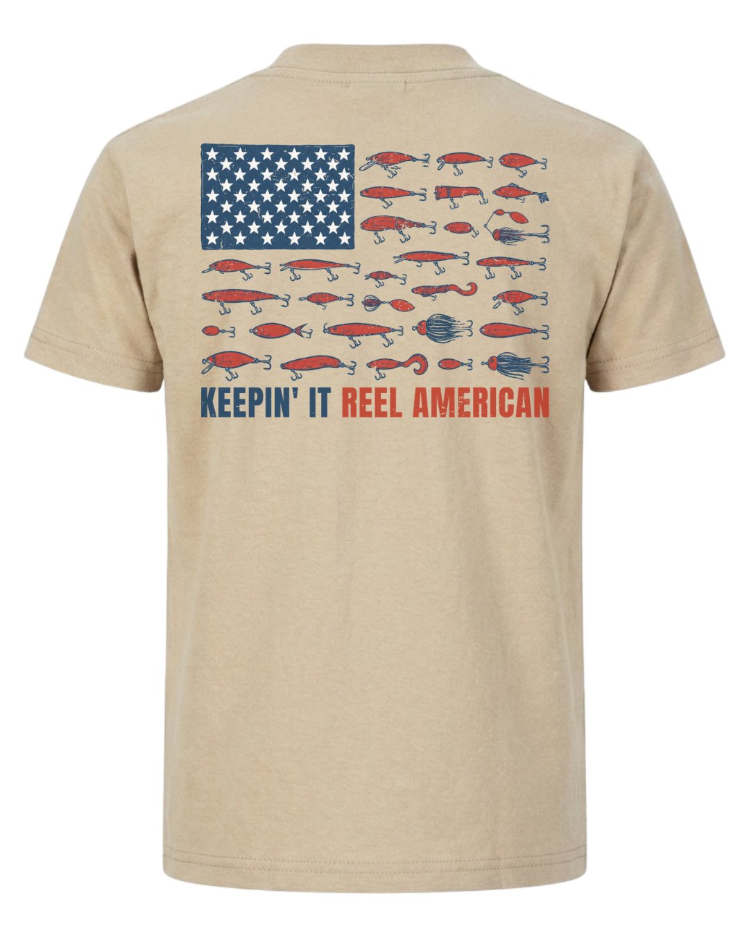 Keepin' It Reel American Flag T-shirt