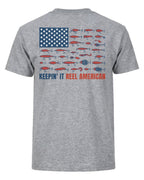 Keepin' It Reel American Flag T-shirt