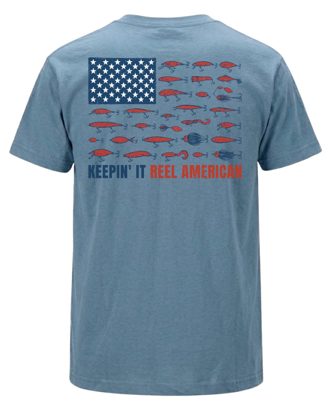 Keepin' It Reel American Flag T-shirt